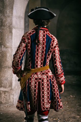 Les Régiments du Passé - Royal Écossais 1750 - Uniforme du tambour