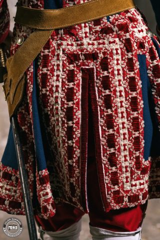 Les Régiments du Passé - Royal Écossais 1750 - Uniforme du tambour